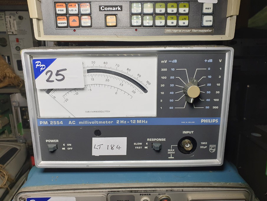 Philips PM 2554 AC millivoltmeter