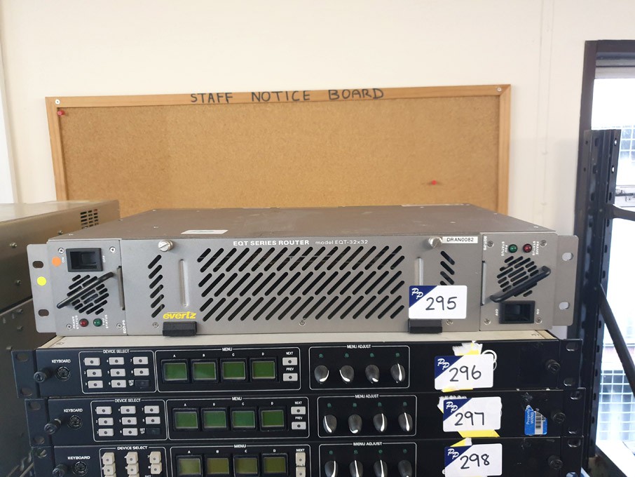 Evertz EQT-32x32 SERIES ROUTER