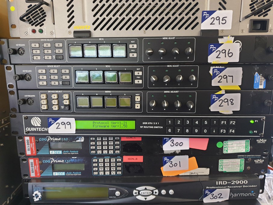 Quintech SRR070/2x1 RF routing switch