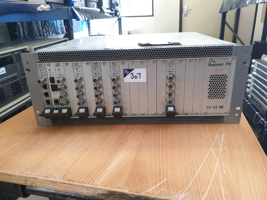 Appear TV XC5000 chassis with plug in cards inc: S...