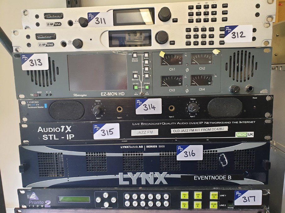 Canford rackmount monitor unit