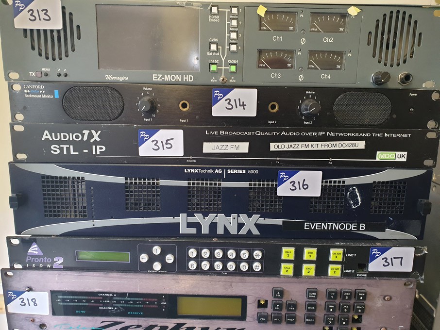 Lynx 5000 series chassis with 3G quad fibre optic...