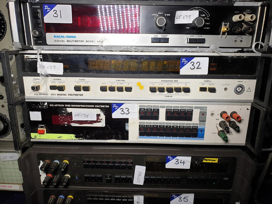 Solartron 7055 microprocessor voltmeter (spares?)