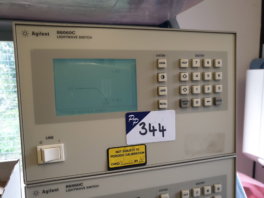 Agilent 86060C lightwave switch, opt 001, 012, 051...