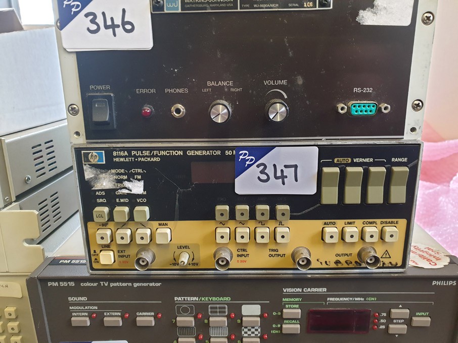 HP 8116A pulse / function generator