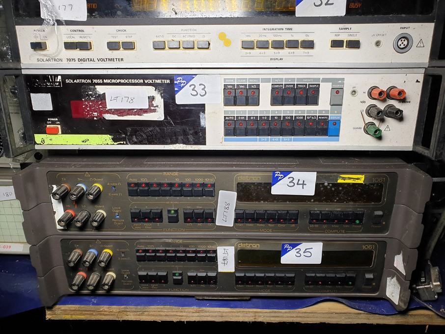 Datron 1061 bench voltmeter, options 10/20/30/40/5...