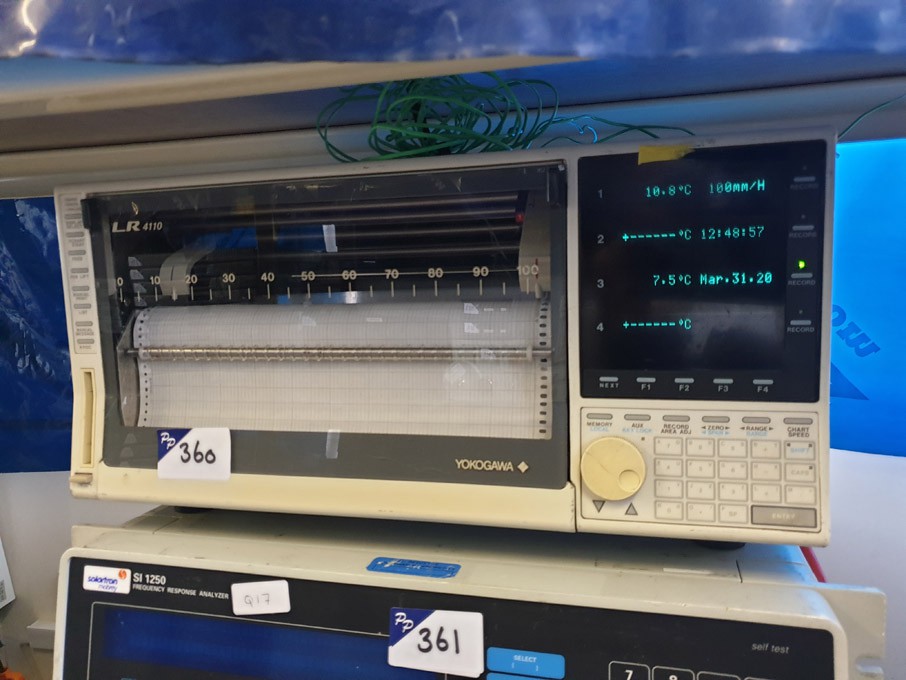 Yokogawa LR4110 chart recorder