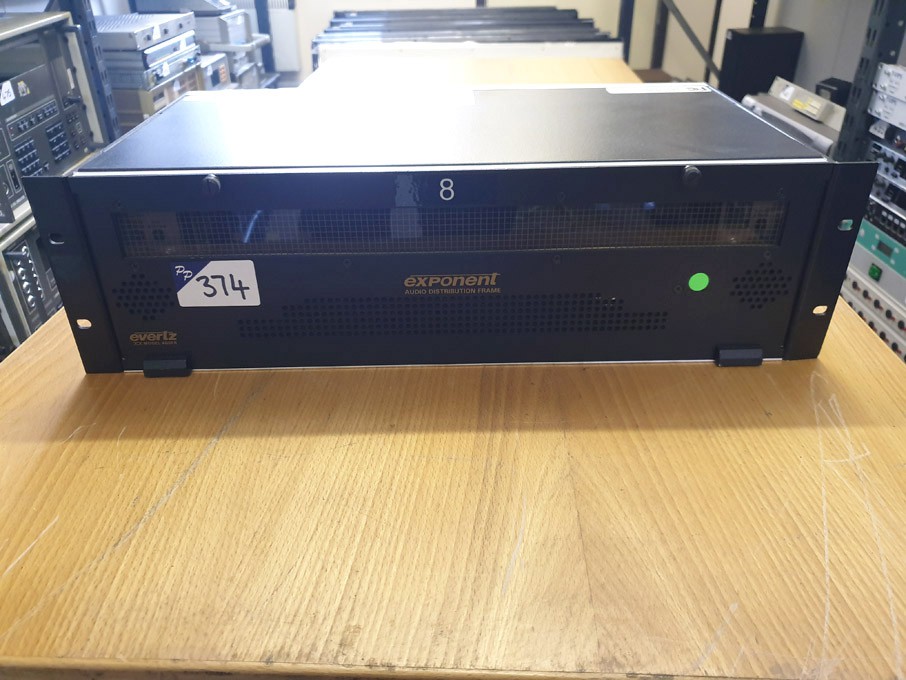 Evertz 400FR exponent audio distribution frame&nbs...