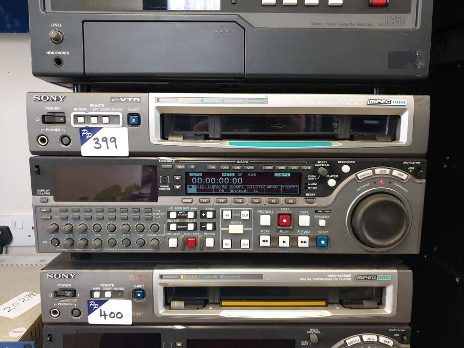 Sony MSW-M2000P digital video cassette recorder