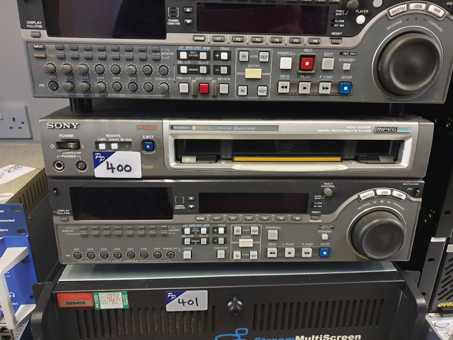 Sony MSW-M2100P digital video cassette player