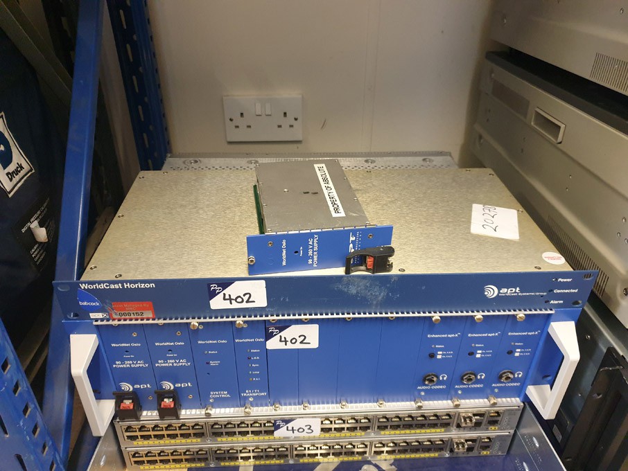 APT codec chassis with rack type unit