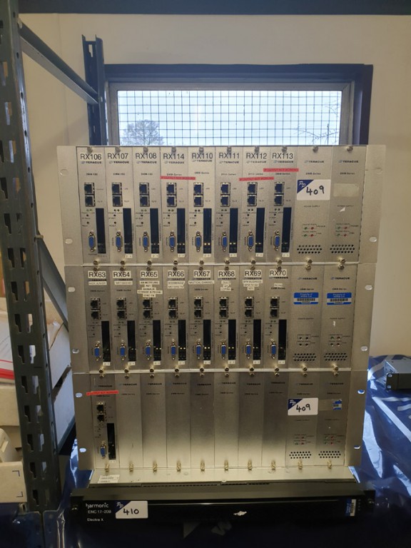 3x Teracue DMM series chassis inc: various cards