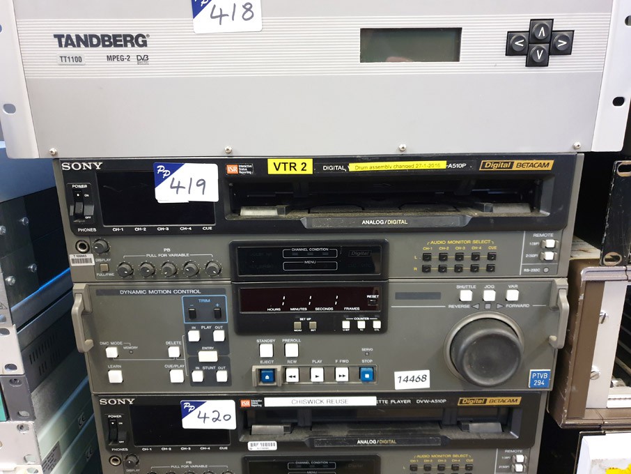 Sony Digital Betacam DVW-A510P digital video casse...