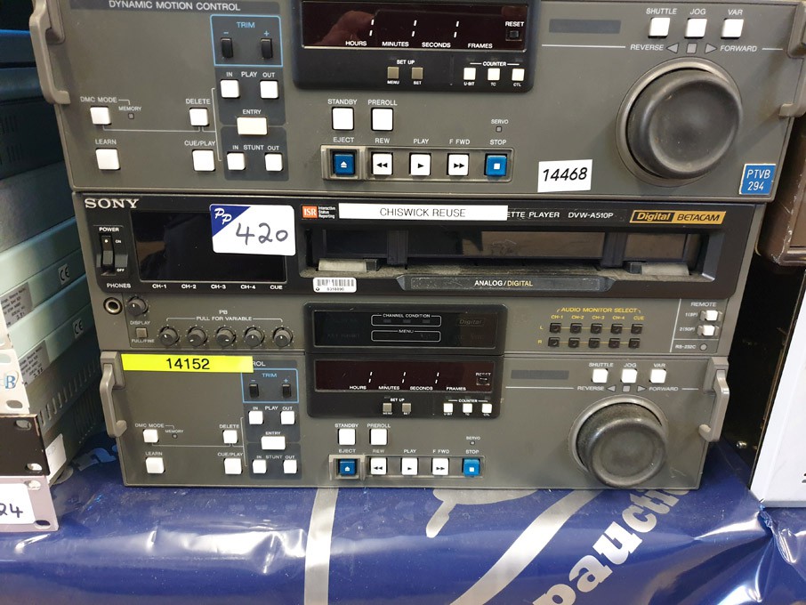 Sony Digital Betacam DVW-A510P digital video casse...