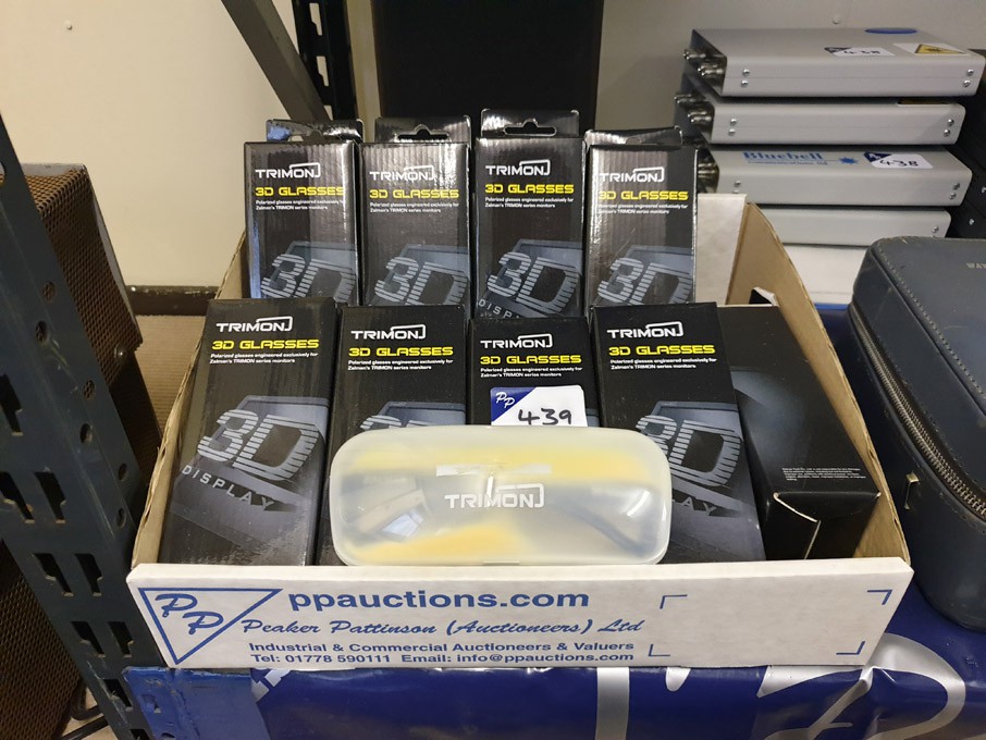 9x Trimon ZM-SG100C 3D glasses (boxed)