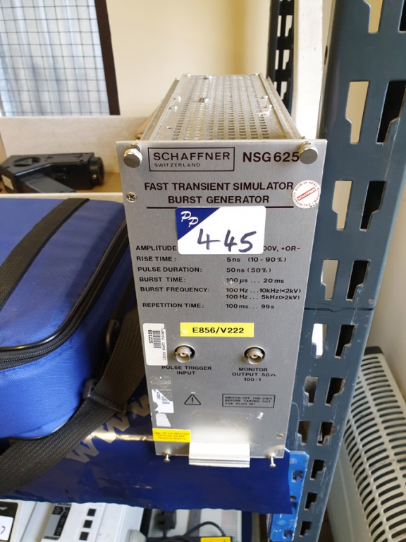 Schaffner NSG625 fast transient simulator burst ge...
