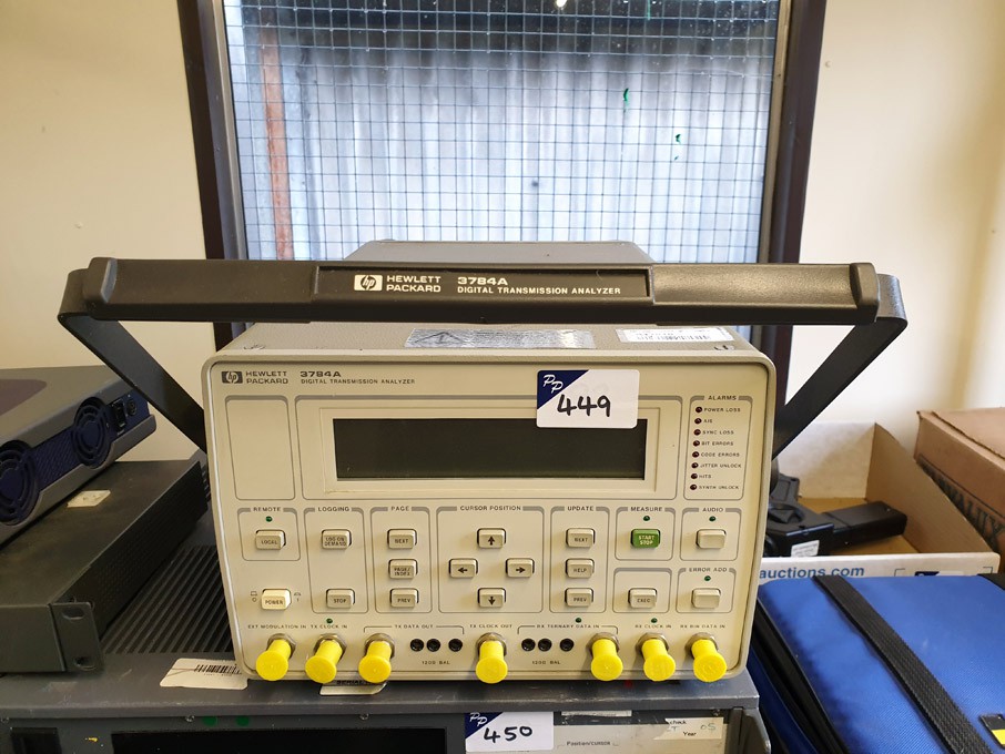 HP 3784A digital transmission analyser