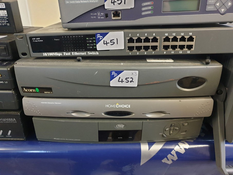 3x Acorn, Home Choice, Pace satellite boxes