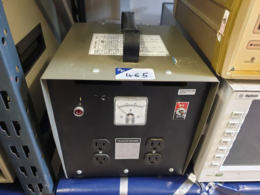 Kishden YK transformer, 2kva, 220v input, 100v out...