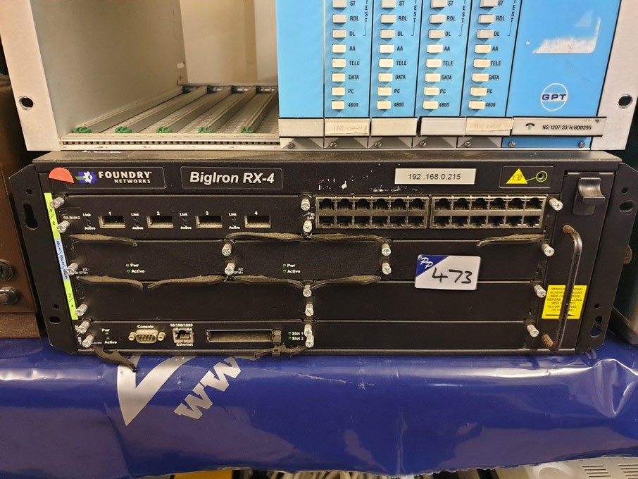Foundry Networks Big Iron RX-4 switch