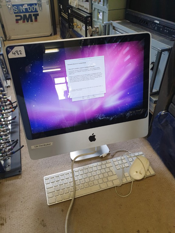 Apple A1224 20" iMac, 2.66GHz processor, keyboard