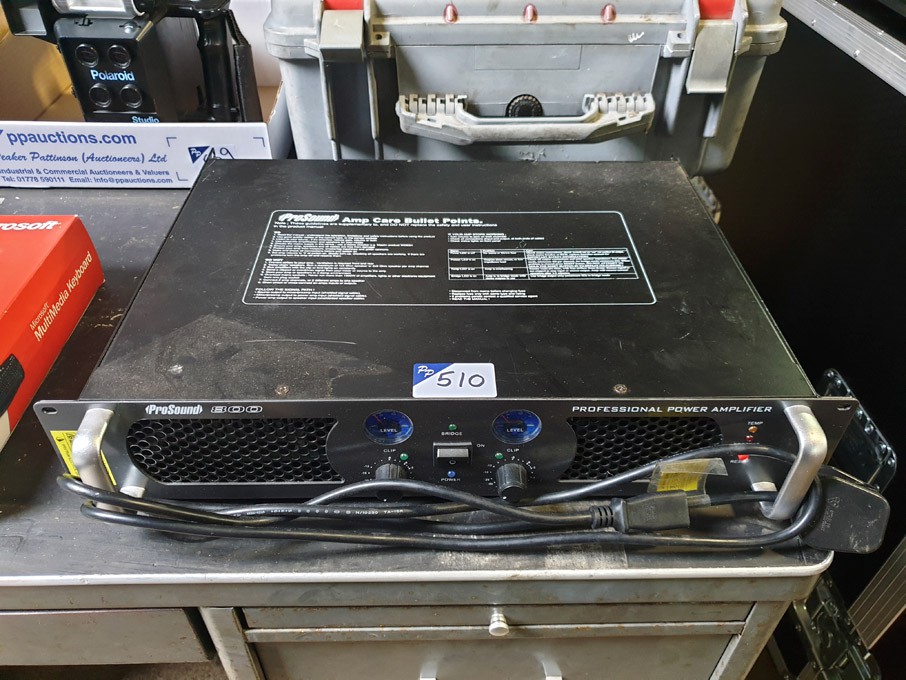 Pro Sound 500 professional amplifier