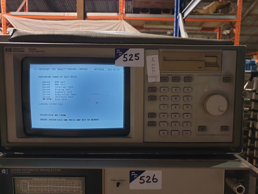 HP 1650B logic analyser