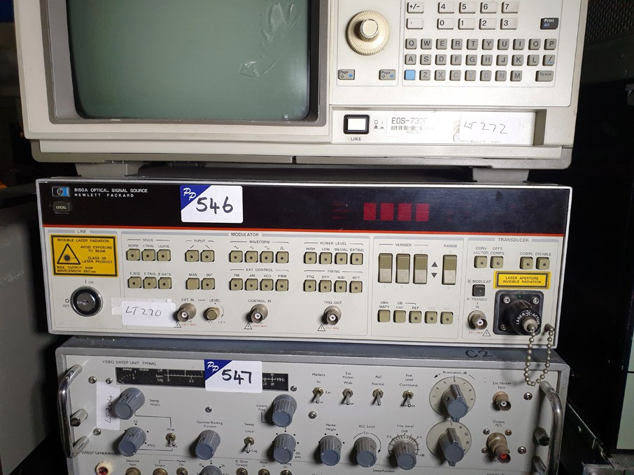 HP 8150A optical signal source