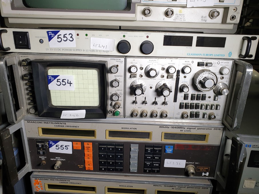 HP 181A oscilloscope