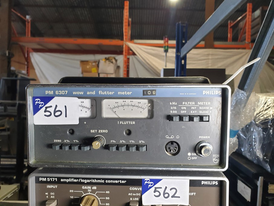 Philips PM6307 wow & flutter meter