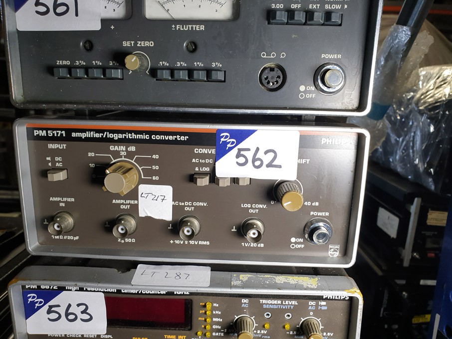 Philips PM5171 amplifier / logarithmic converter