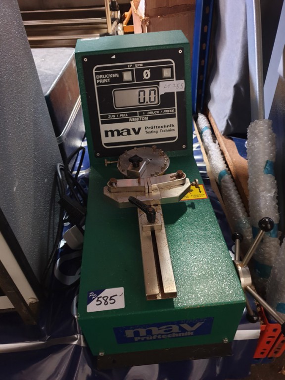 Newton Mav testing technics