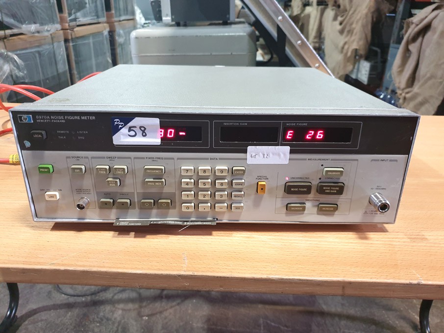 HP 8970A noise figure meter