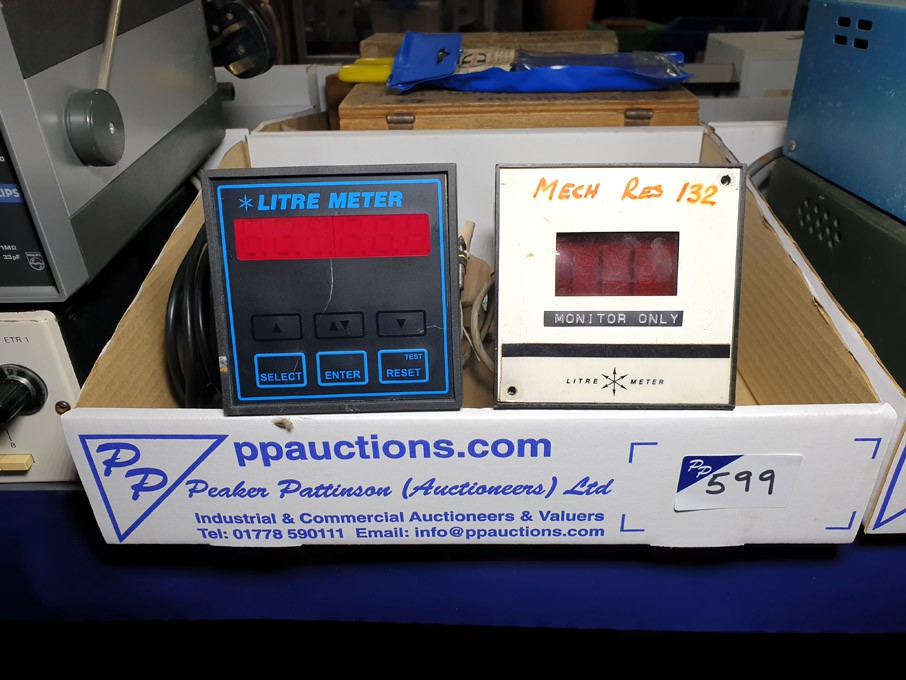 2x Litre meters, LMDA 30, M.CD.1.30