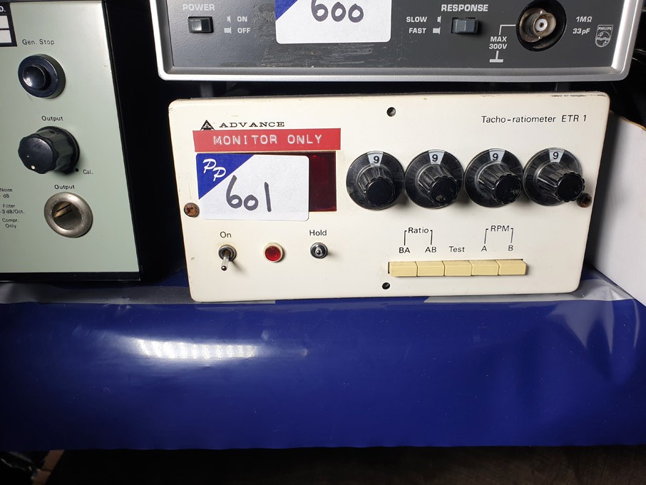 Advance ETR1 tacho-ratiometer