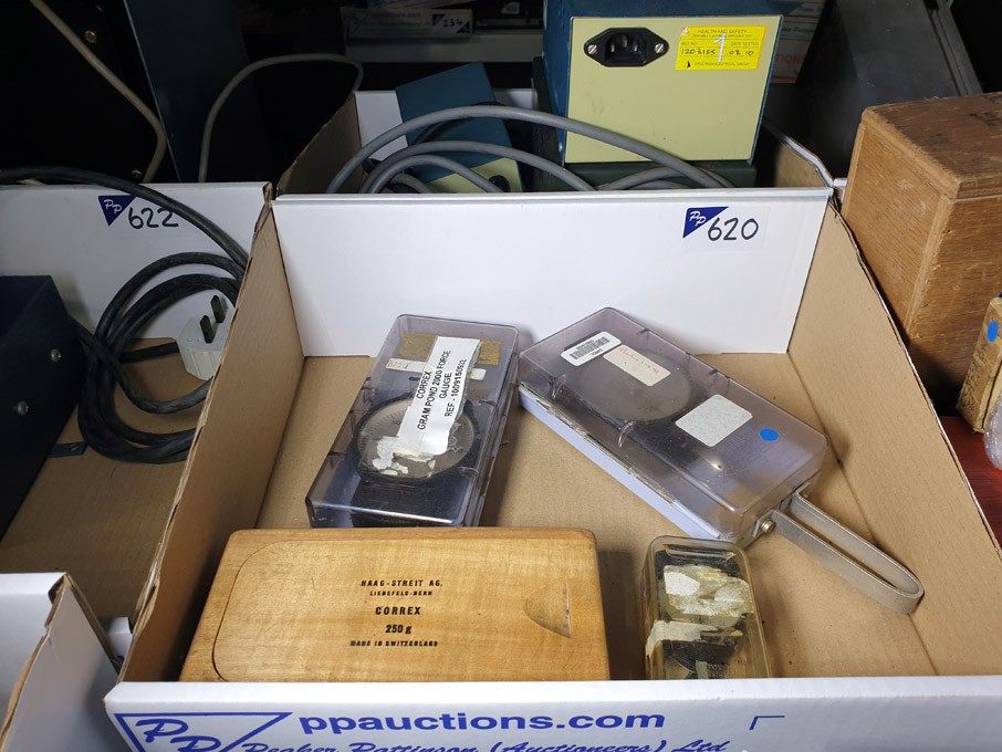 Qty various Corvex force gauges