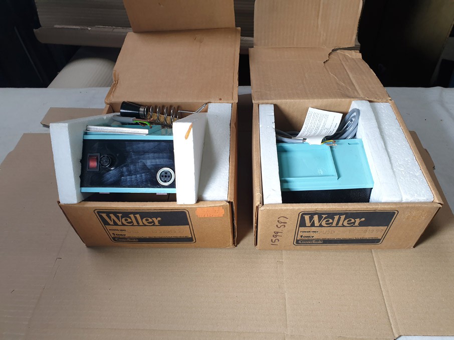 2x Weller MPU3D solder station (boxed / unused)