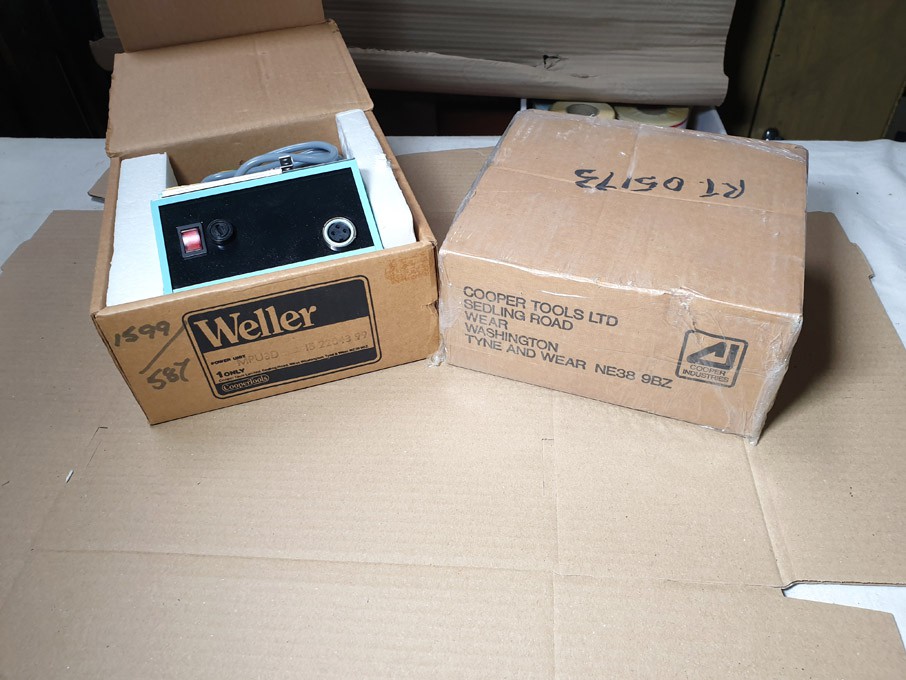 2x Weller MPU3D solder station (boxed / unused)