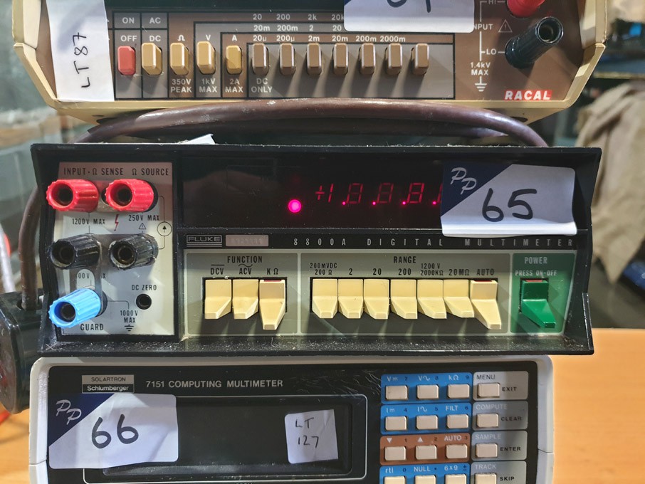 Fluke 8800A digital multimeter