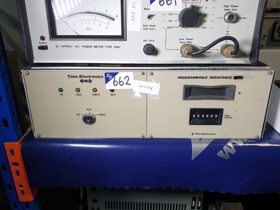 Time electronic IEEE-488 programmable resistance