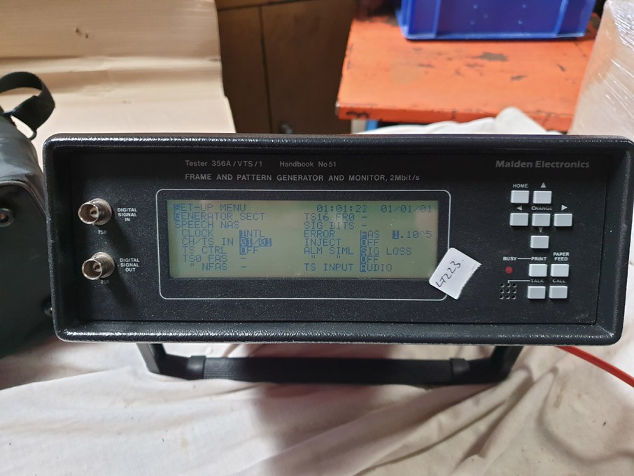 Malden electronics 356A/VTS/1 frame & pattern gene...