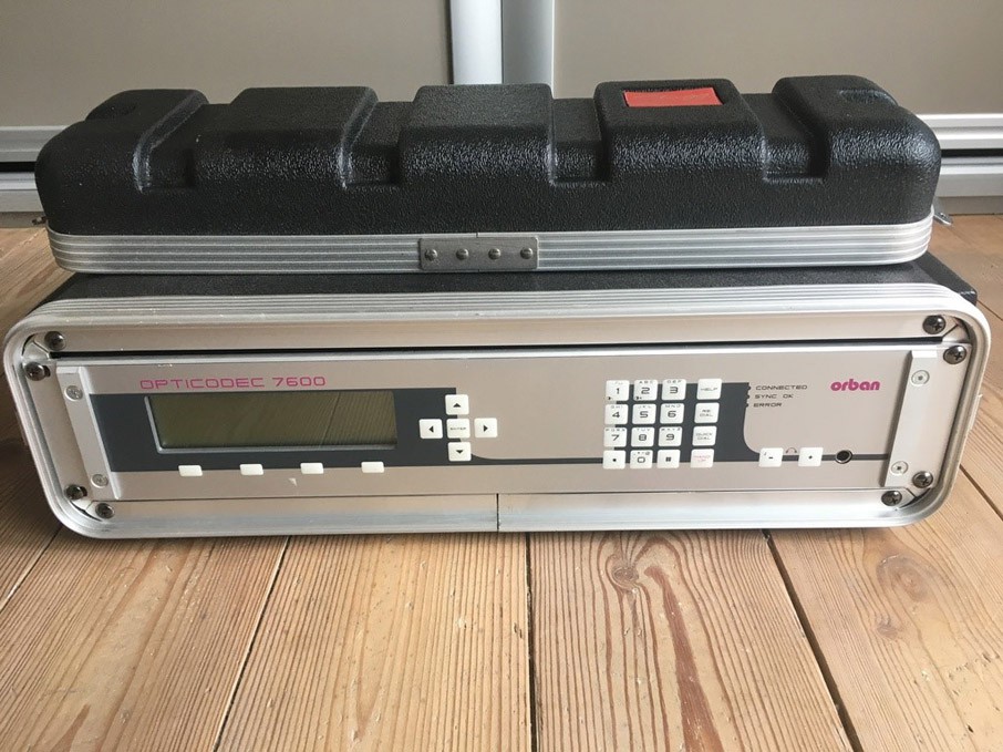 Orban Optocodec 7600 audio codec in flight case&nb...