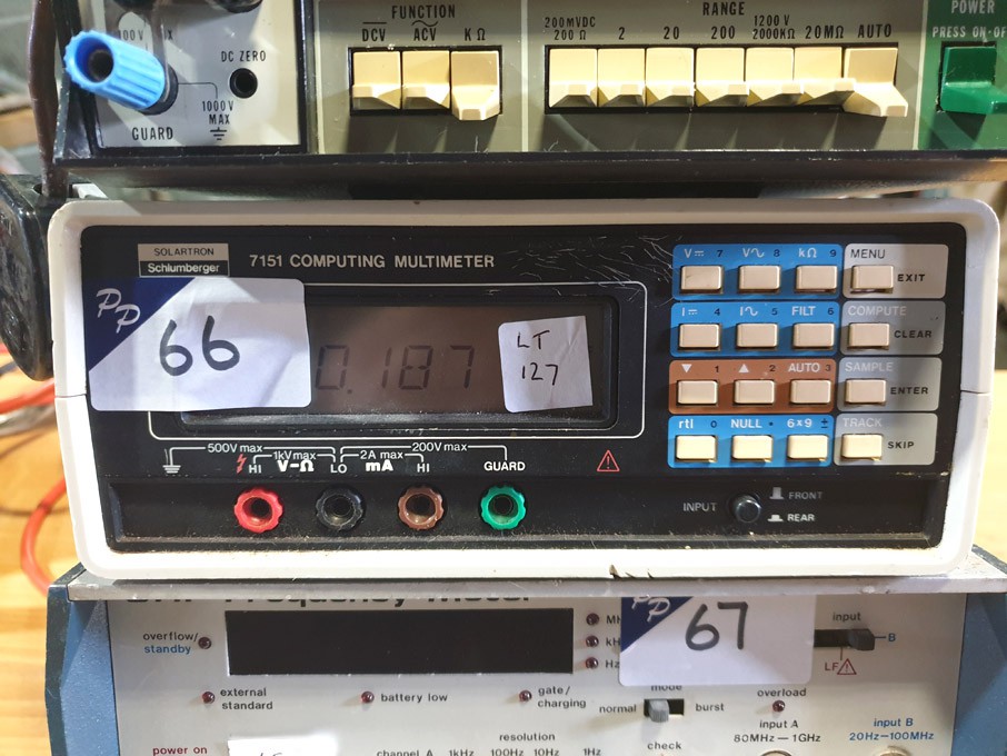 Solartron 7151 computing multimeter