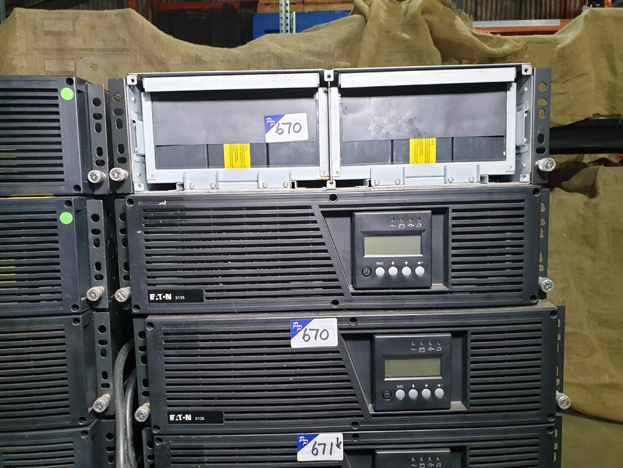 2x Eaton PW9135G6000-XL3UEU rack / tower type UPS,...