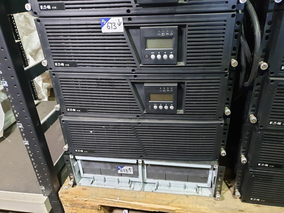 2x Eaton PW9135G6000-XL3UEU rack / tower type UPS,...