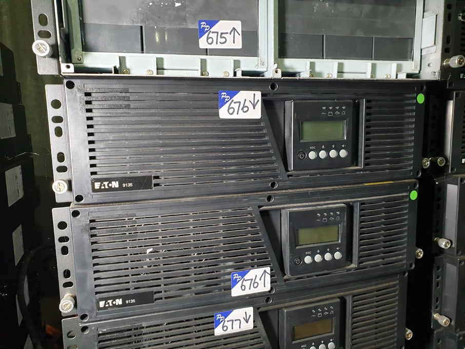 2x Eaton PW9135G6000-XL3UEU rack / tower type UPS,...