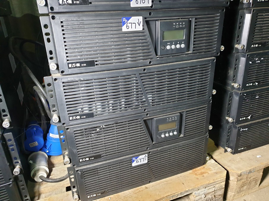 2x Eaton PW9135G6000-XL3UEU rack / tower type UPS,...