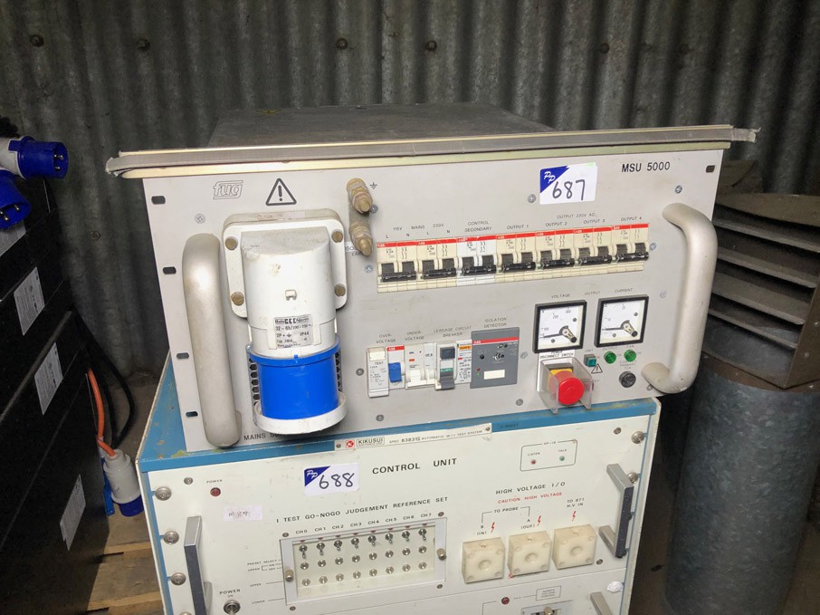 FUG MSU 5000 mains supply unit