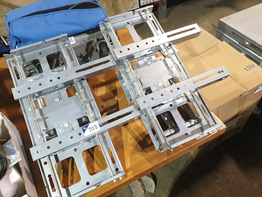 2x adjustable television wall brackets