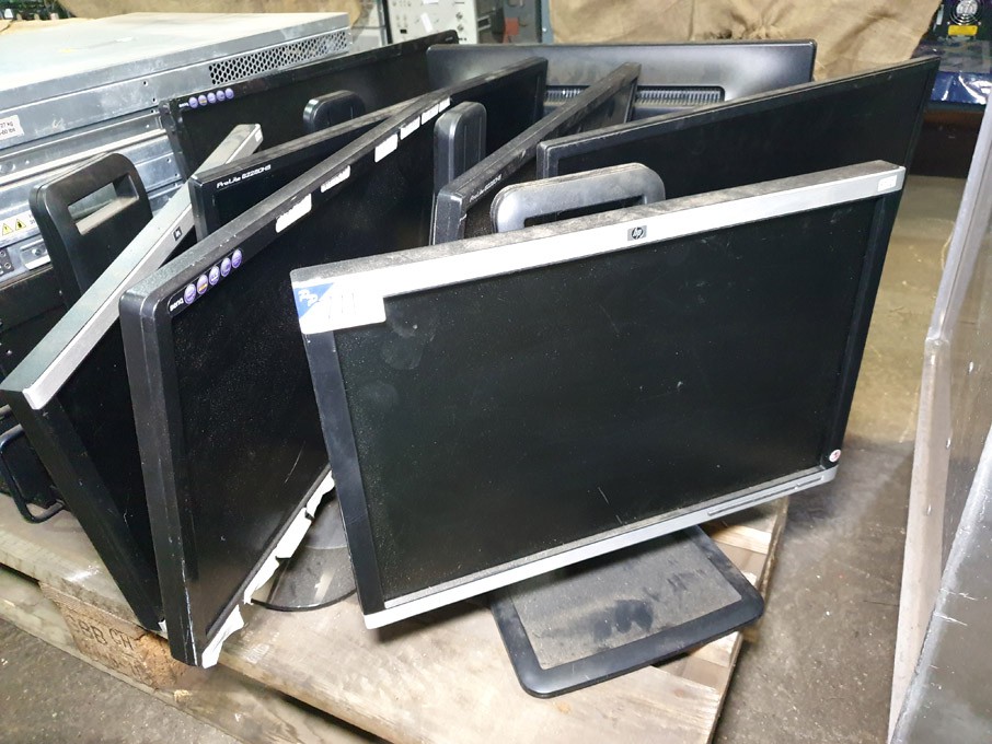 Qty various monitors inc: Benq, Ilyama, AOC etc